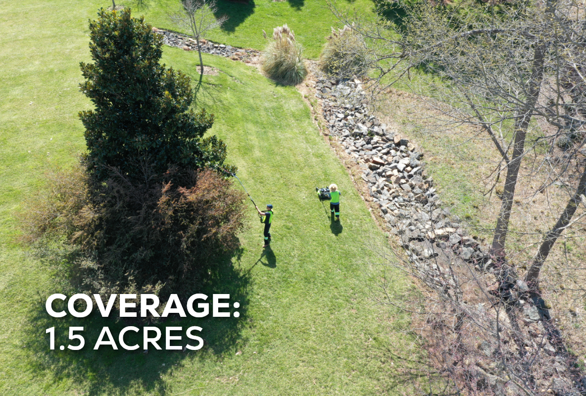 Greenworks 82V 25" Self Propelled Mower w/ (2) 4Ah Battery & Dual Port Charger