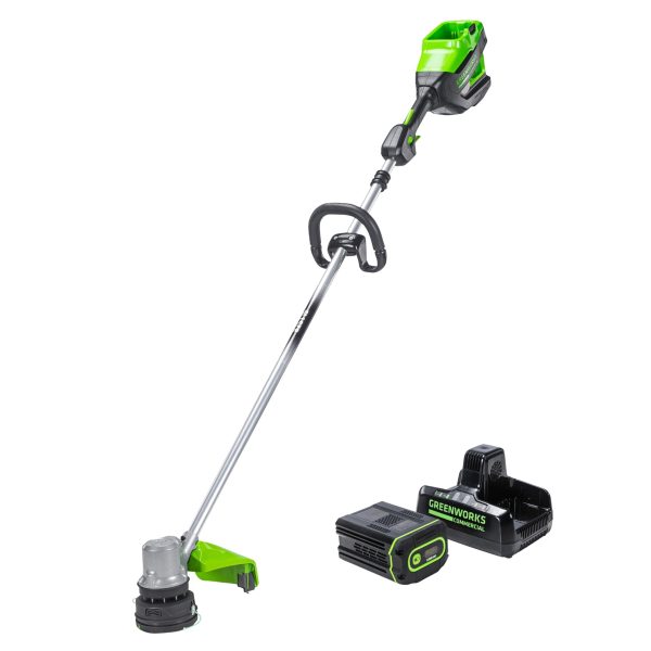 Greenworks 82V 1.5kW String Trimmer w/ 2.5Ah Battery & Dual Port Charger