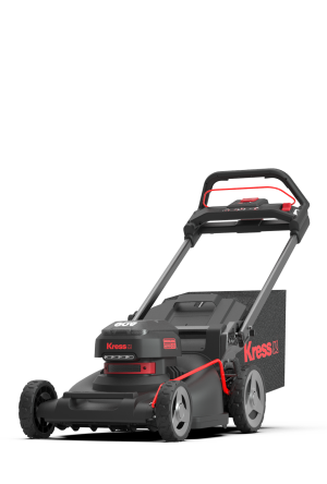 Kress 60 V 21” self-propelled twin blade mower