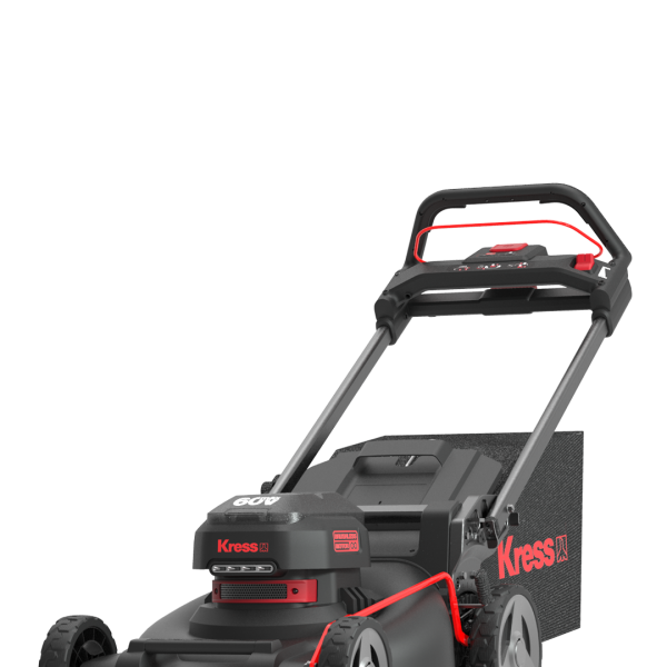 Kress 60 V 21” self-propelled twin blade mower