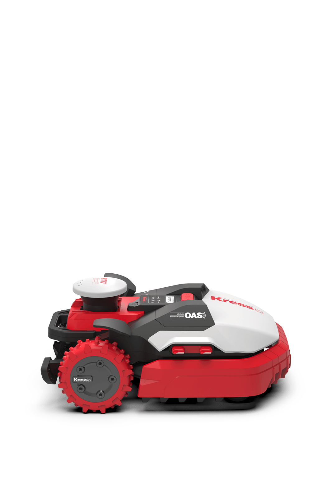 Kress RTKⁿ 6-acre robotic lawn mower with OAS (Obstacle Avoidance System)