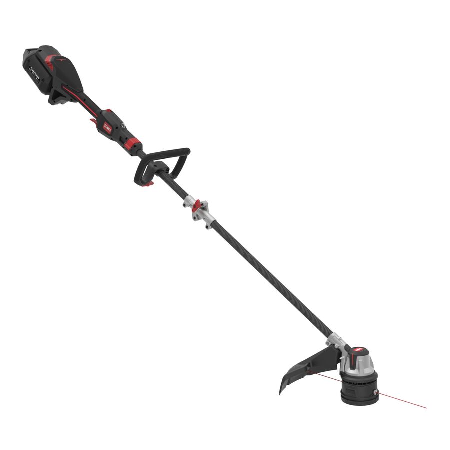 Toro 60V MAX* 17 in. (43.2 cm) Telescoping Carbon Fiber Shaft String Trimmer - 2.5Ah Battery Included (51838)