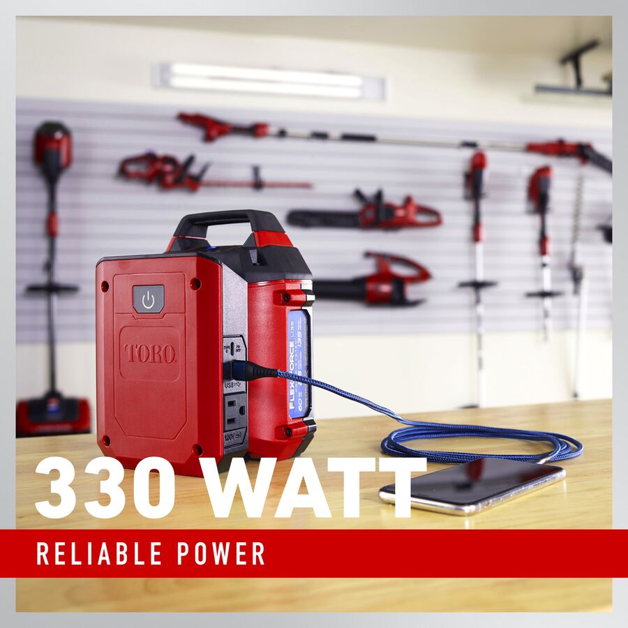 Toro 60V MAX* 330W Impulse Endeavor Power Inverter - Battery Not Included (51860T)