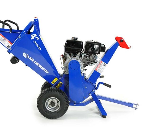 Bluebird 13 or 14 hp BlueBird Wood Chipper Patented Twin Blade Drum System Honda GX390 or Kohler Ch440 Engine CH400H & CH400K