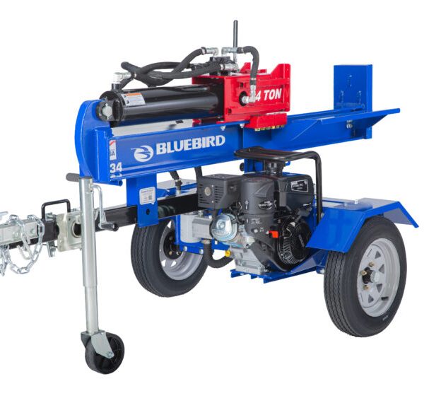 Bluebird 34 Ton BlueBird Gen II Log Splitter Horizontal and Vertical Honda or Kohler Engine LS34H