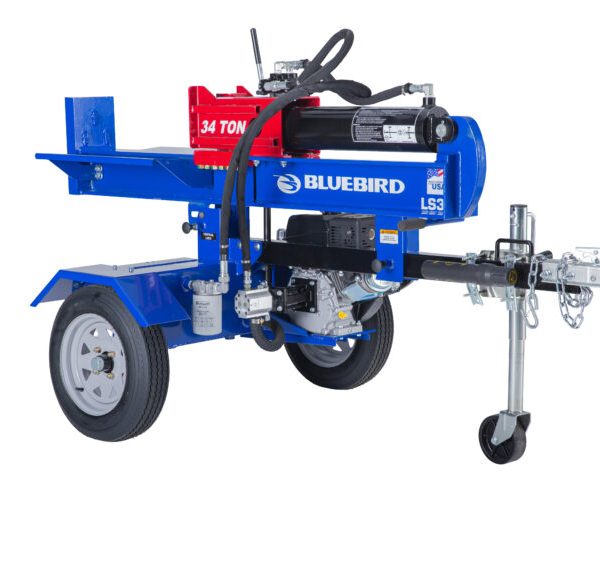 Bluebird 34 Ton BlueBird Gen II Log Splitter Horizontal and Vertical Honda or Kohler Engine LS34H