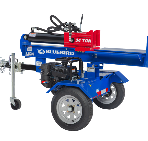 Bluebird 34 Ton BlueBird Gen II Log Splitter Horizontal and Vertical Honda or Kohler Engine LS34H