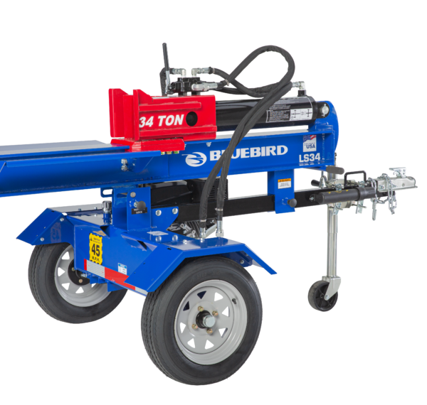 Bluebird 34 Ton BlueBird Gen II Log Splitter Horizontal and Vertical Honda or Kohler Engine LS34H