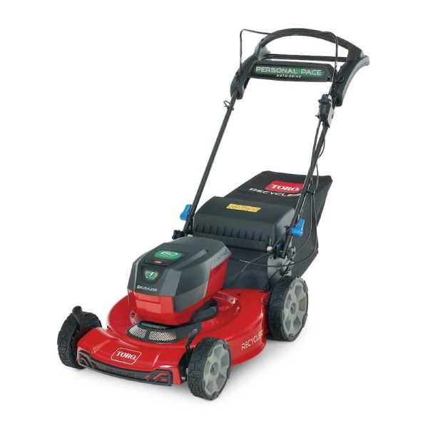 Toro 60V Max* 22 in. (56cm) Recycler® w/Personal Pace® & SmartStow® Lawn Mower- Tool Only (21466T)