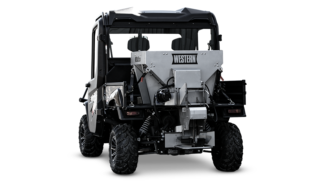 Western Products Striker®UTV Stainless Steel Hopper Spreader