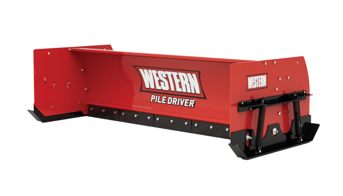 Western Products PILE DRIVER™TRACE™ EdgeTechnology Pusher Box Plow