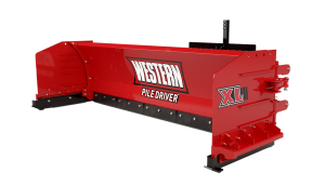 Western Products PILE DRIVER™ XLTRACE™ EdgeTechnology Hydraulic-Wing Pusher Plow