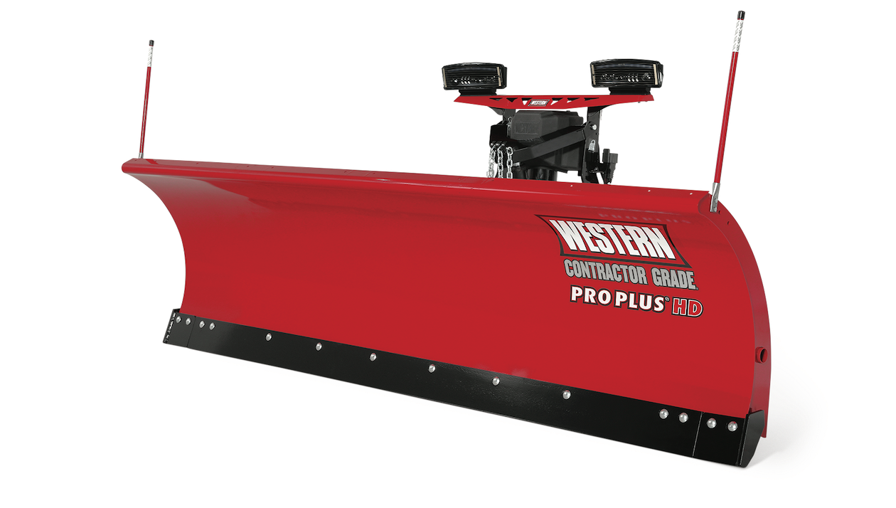 Western Products PRO PLUS® HD Straight Blade Snowplow