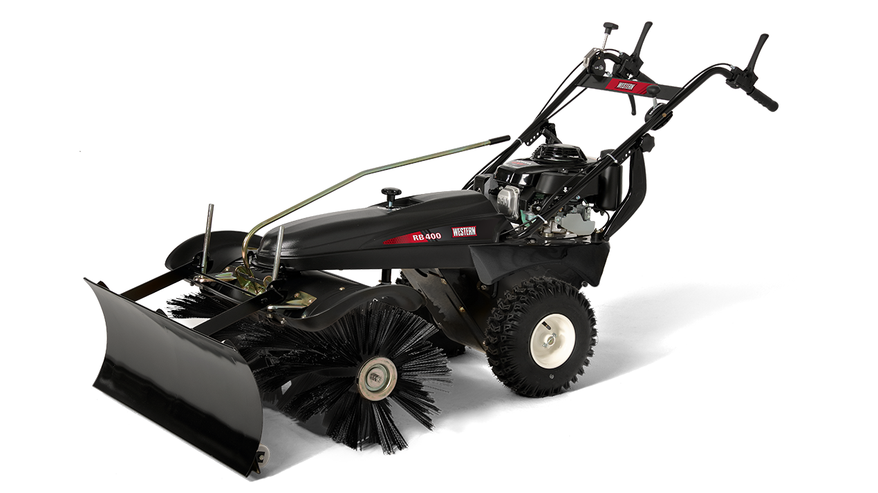 Western Products RB-400Rotary Broom Self-Propelled