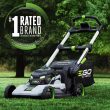 EGO POWER+ Mower 22" Super Composite Deck Select Cut™ System with Peak Power Kit (Two 6Ah Batteries)