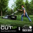 EGO POWER+ Mower 22" Super Composite Deck Select Cut™ System with Peak Power Kit (Two 6Ah Batteries)