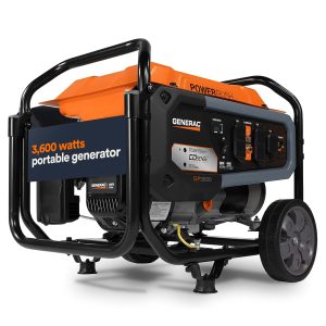 Generac 3,600-watt Portable Generator With COSENSEĀ® Technology Generac 3,600-watt Portable Generator With COSENSEĀ® Technology