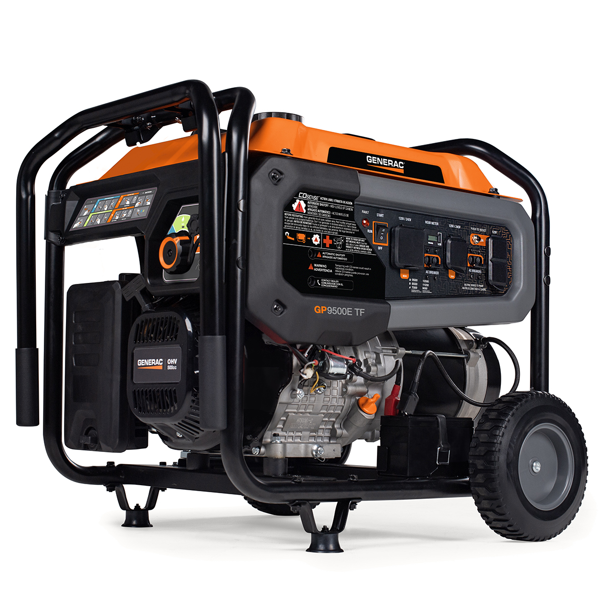 Generac Generac GP9500E | Tri Fuel Portable Generator, 49ST