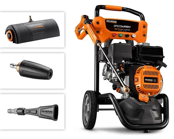 Generac Speedwash™ 3200PSI Pressure Washer System