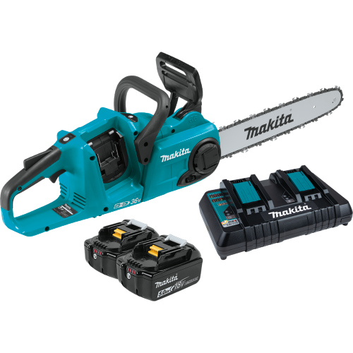 Makita 36V (18V X2) LXT® Brushless 14" Chain Saw Kit (5.0Ah)