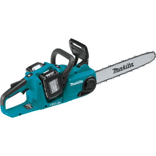 Makita 36V (18V X2) LXT® Brushless 16" Chain Saw Kit (5.0Ah)