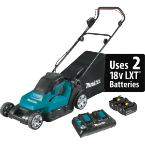 Makita 36V (18V X2) LXT® 17" Residential Lawn Mower Kit (5.0Ah) Makita 36V (18V X2) LXT® 17" Residential Lawn Mower Kit (5.0Ah)