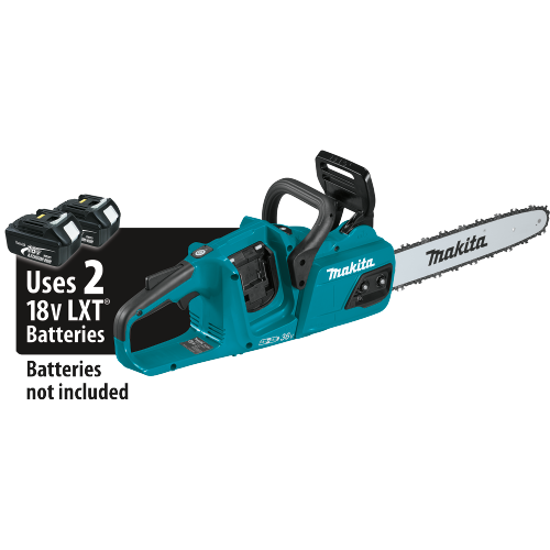 Makita 36V (18V X2) LXT® Brushless 14" Chain Saw, Tool Only