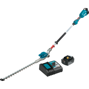 Makita 18V LXT® Lithium‑Ion Brushless Cordless 20" Articulating Pole Hedge Trimmer Kit (5.0Ah) Makita 18V LXT® Lithium‑Ion Brushless Cordless 20" Articulating Pole Hedge Trimmer Kit (5.0Ah)