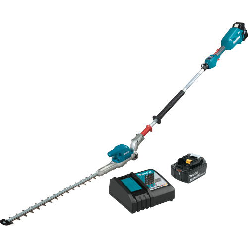 Makita 18V LXT® Lithium‑Ion Brushless Cordless 20" Articulating Pole Hedge Trimmer Kit (5.0Ah)