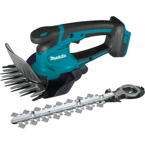 Makita 18V LXT® Lithium‑Ion Cordless 6‑5/16" Grass Shear with Hedge Trimmer Blade, Tool Only