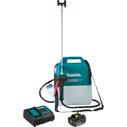 Makita 18V LXT® Lithium‑Ion Cordless 1.3 Gallon Sprayer Kit (4.0Ah)
