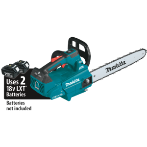 Makita 36V (18V X2) LXT® Brushless 16" Top Handle Chain Saw, Tool Only Makita 36V (18V X2) LXT® Brushless 16" Top Handle Chain Saw, Tool Only