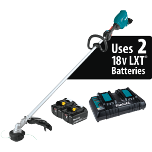 Makita 36V (18V X2) LXT® Brushless String Trimmer Kit (5.0Ah) Makita 36V (18V X2) LXT® Brushless String Trimmer Kit (5.0Ah)