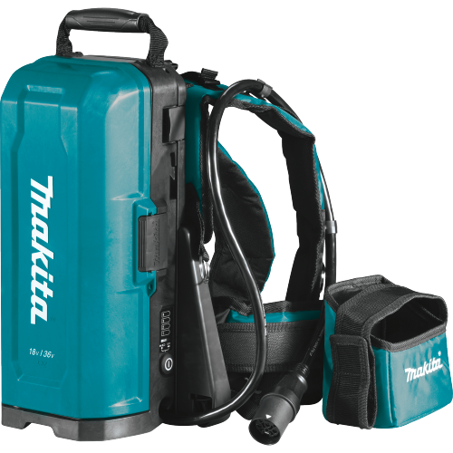Makita ConnectX™, LXT®, LXT® X2 and XGT® Portable Backpack Power Supply with 6 Batteries (6.0Ah)