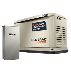 Generac Standby Generator, 14kW | With 16-Circuit Transfer Switch | WiFi Enabled Generac Standby Generator, 14kW | With 16-Circuit Transfer Switch | WiFi Enabled