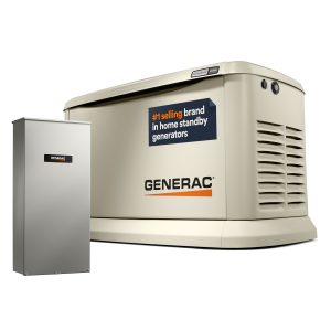 Generac Standby Generator, 26kW | With Whole House Switch | WiFi Enabled Generac Standby Generator, 26kW | With Whole House Switch | WiFi Enabled