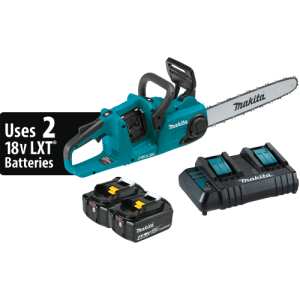Makita 36V (18V X2) LXT® Brushless 16" Chain Saw Kit (4.0Ah) Makita 36V (18V X2) LXT® Brushless 16" Chain Saw Kit (4.0Ah)