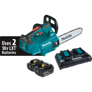 Makita 36V (18V X2) LXT® Brushless 14" Top Handle Chain Saw Kit (5.0Ah) Makita 36V (18V X2) LXT® Brushless 14" Top Handle Chain Saw Kit (5.0Ah)