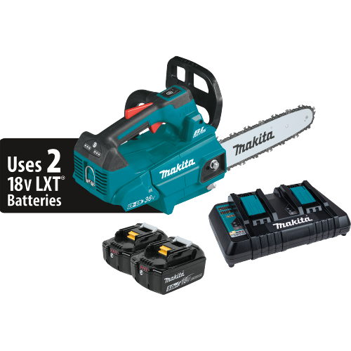 Makita 36V (18V X2) LXT® Brushless 14" Top Handle Chain Saw Kit (5.0Ah)