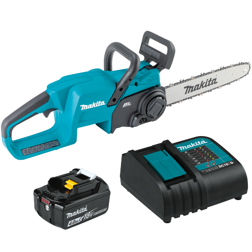 Makita 18V LXT® Lithium‑Ion Brushless Cordless 14" Chain Saw Kit (4.0Ah)
