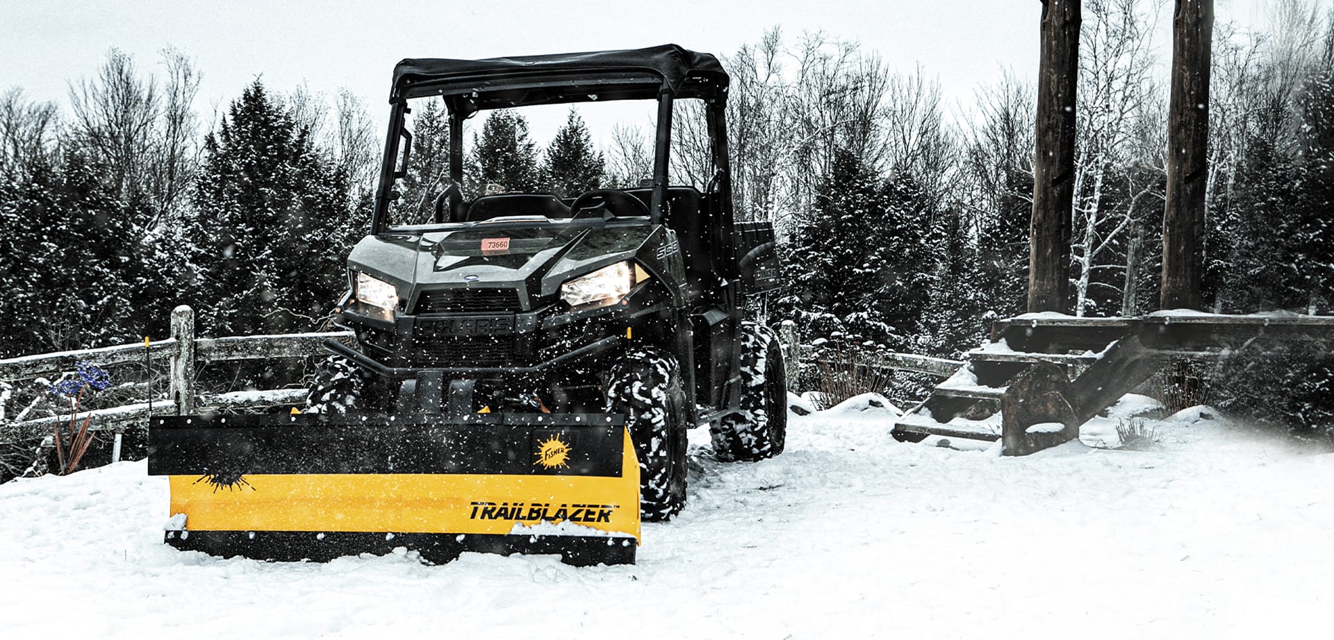 Fisher TRAILBLAZER™Mid-Duty STRAIGHT BLADE SNOWPLOWS