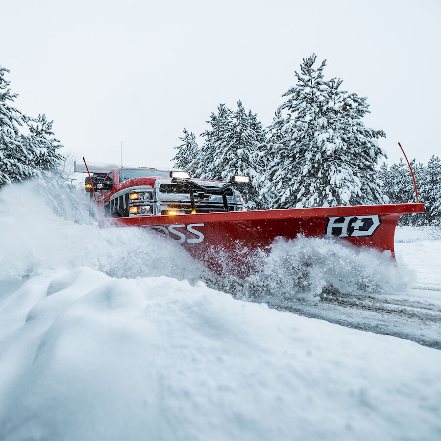 BOSS Snowplow 9' Steel HD+