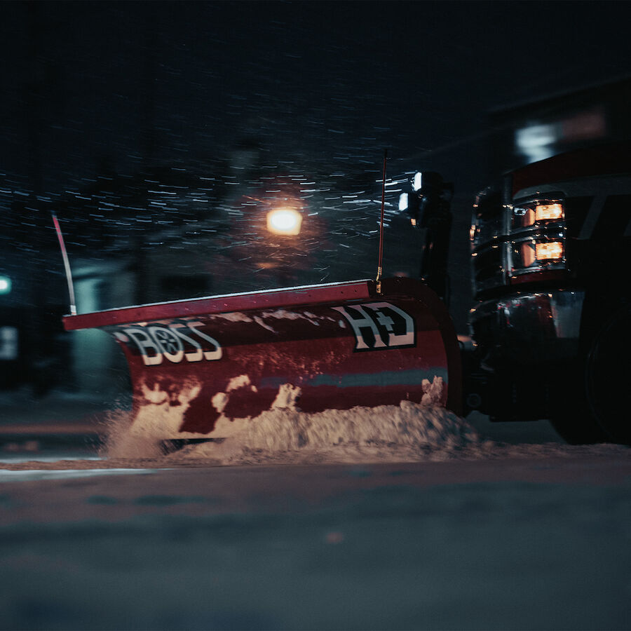 BOSS Snowplow 9' Steel HD+