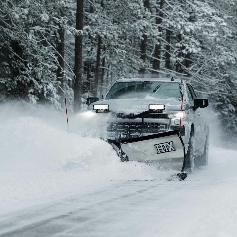 BOSS Snowplow 7'6" Stainless Steel HTX V-Blade