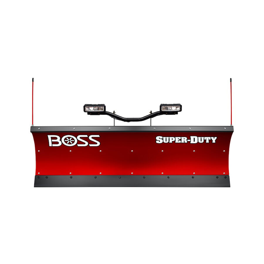 BOSS Snowplow 8' Steel Full-Trip Super-Duty