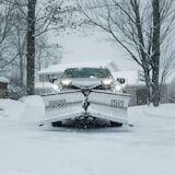 BOSS Snowplow 7'6" Stainless Steel HTX V-Blade