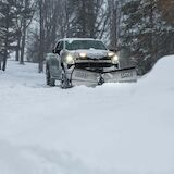 BOSS Snowplow 7'6" Stainless Steel HTX V-Blade