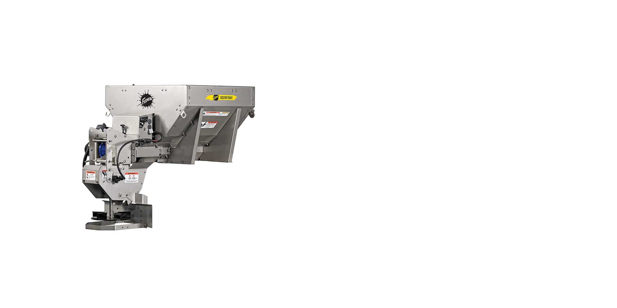 Fisher TEMPEST™ Compact Stainless Steel Hopper Spreaders