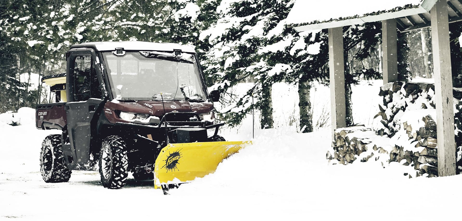 Fisher TRAILBLAZER™ Heavy-Duty V-PLOW & STRAIGHT BLADE SNOWPLOWS