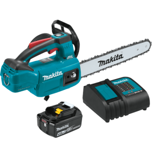 Makita 18V LXT® Lithium‑Ion Brushless Cordless 12" Top Handle Chain Saw Kit (4.0 Ah) Makita 18V LXT® Lithium‑Ion Brushless Cordless 12" Top Handle Chain Saw Kit (4.0 Ah)